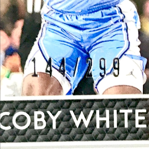 Coby White Panini Prizm Rookie NBA Basketball Card - Picture 3 of 3